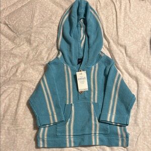 GAP Baby Blue Knit Sweater 0-3M NWT